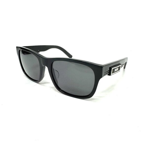 Dior B23S2F Wellington rectangular shape Logo Oblique sunglasses Plastic Black - Picture 1 of 14
